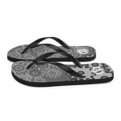 GEARS - FLIP-FLOPS - GRAY