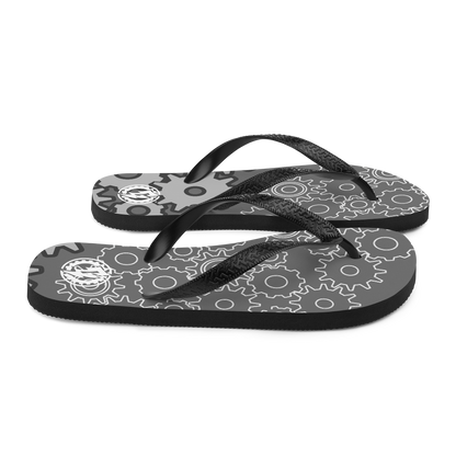 GEARS - FLIP-FLOPS - GRAY