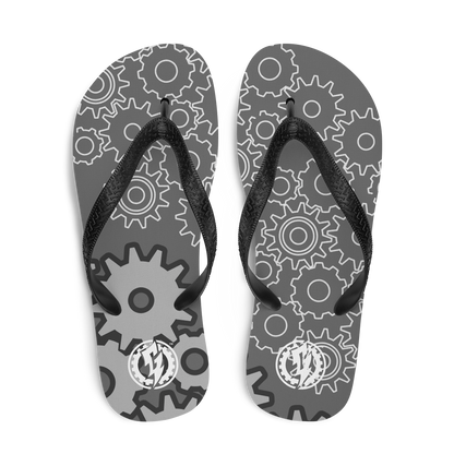 GEARS - FLIP-FLOPS - GRAY