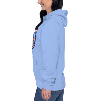 DOCTOR STEMMY McSTEMFACE UNISEX HOODIE - LIGHT COLOR