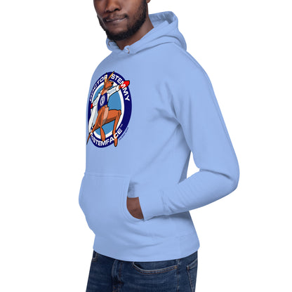 DOCTOR STEMMY McSTEMFACE UNISEX HOODIE - LIGHT COLOR